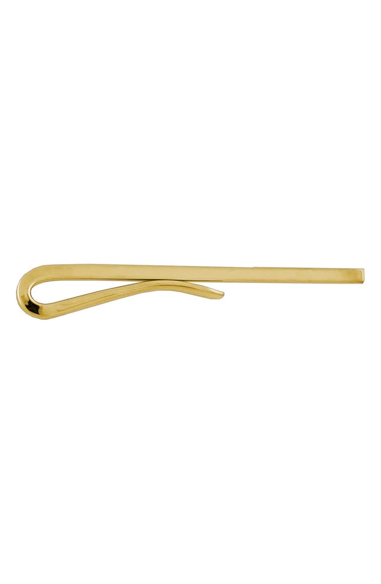 David Donahue David Donoahue Tie Clip, Alternate, color, Gold