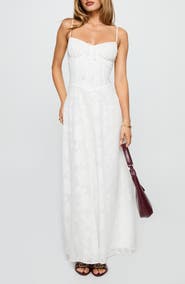 Princess Polly Kosetta Floral Burnout Maxi Dress