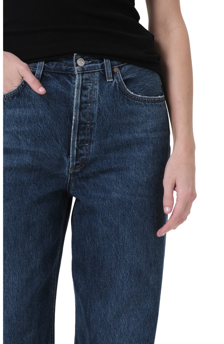 AGOLDE Dame High Waist Wide Leg Jeans, Alternate, color, 