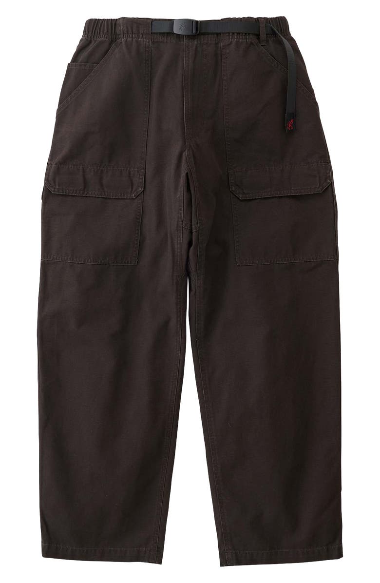 Gramicci Canvas Pants, Alternate, color, Deep Brown