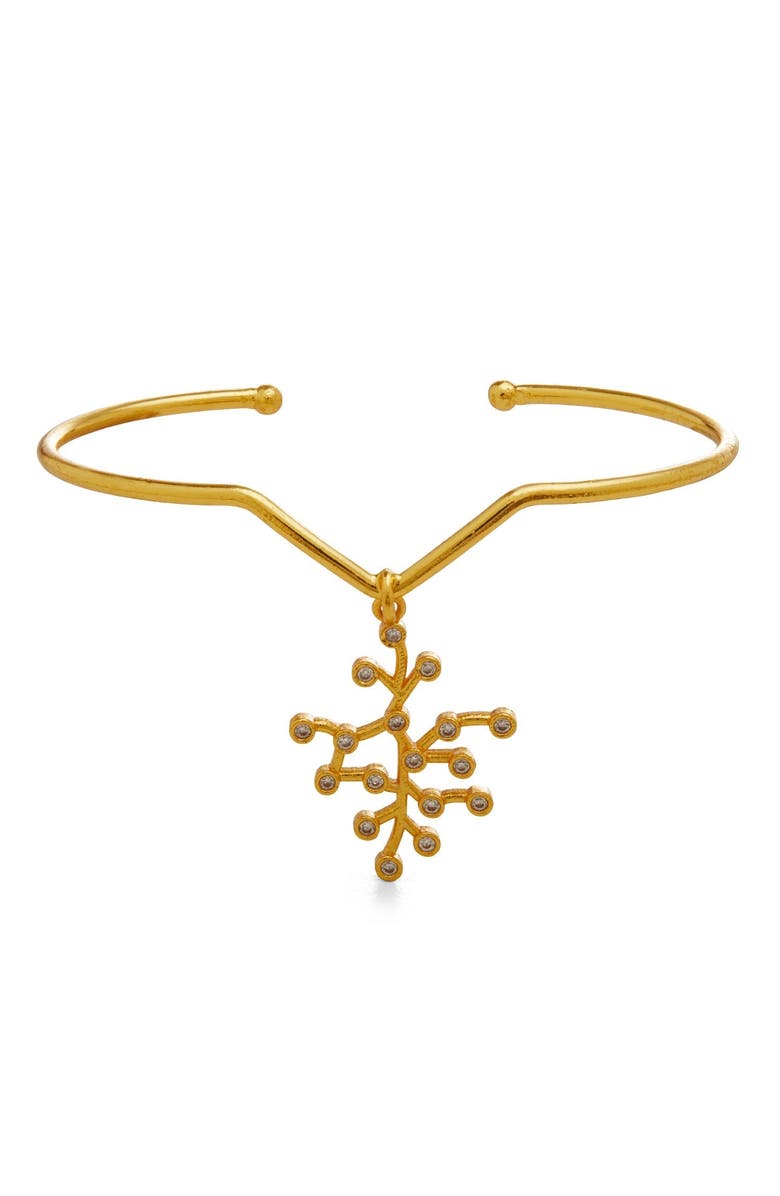 Dhwani Bhansal AURO BRACELET, Main, color, Gold Plated