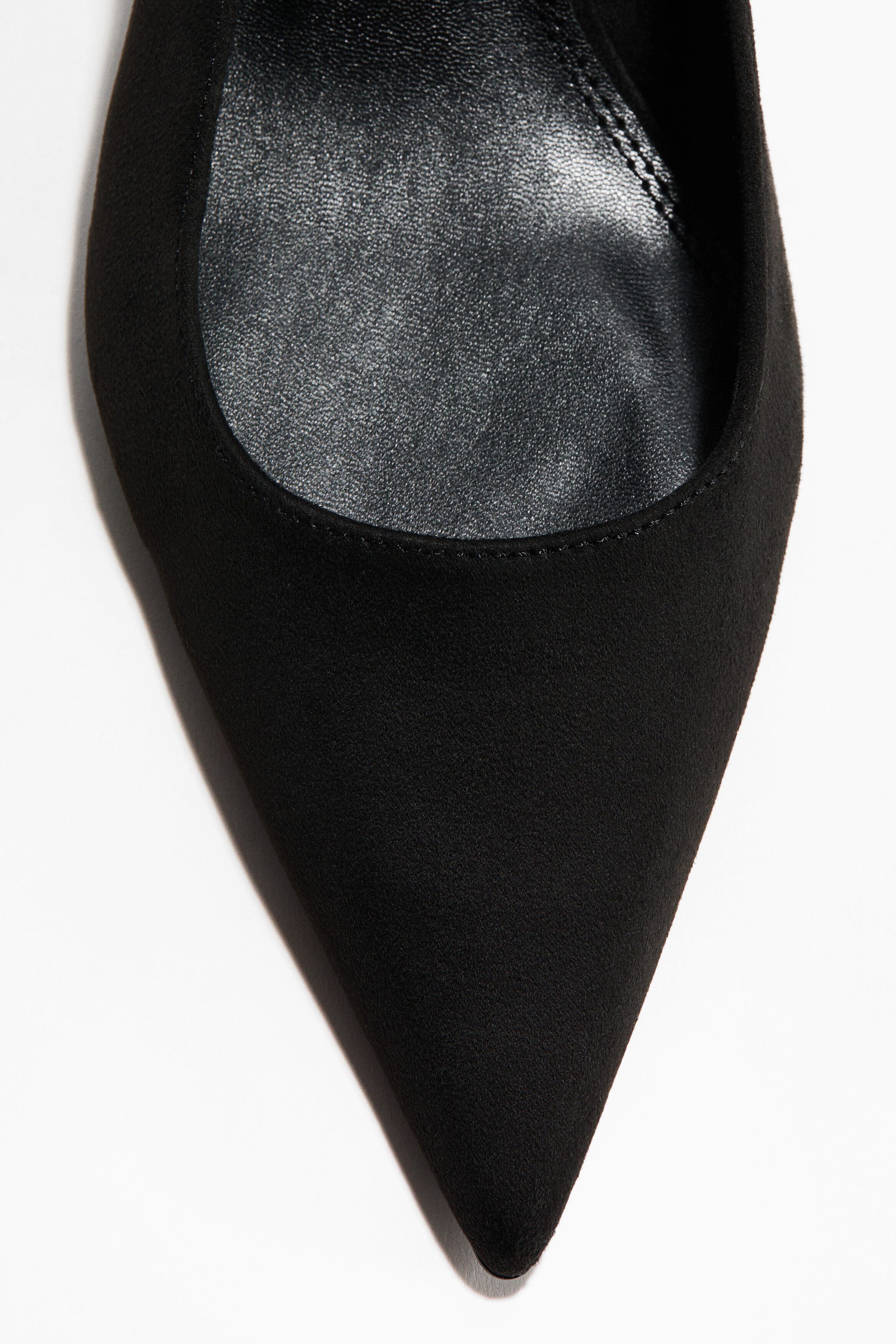 H&M Slingback Court Shoes, Alternate, color, Black