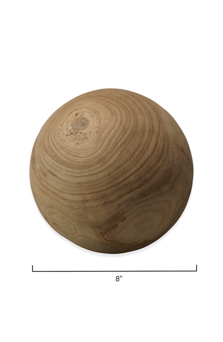 JAMIE YOUNG Malibu Wood Spheres, Alternate, color, Natural