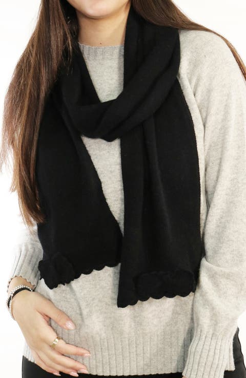 Scalloped Edge Scarf