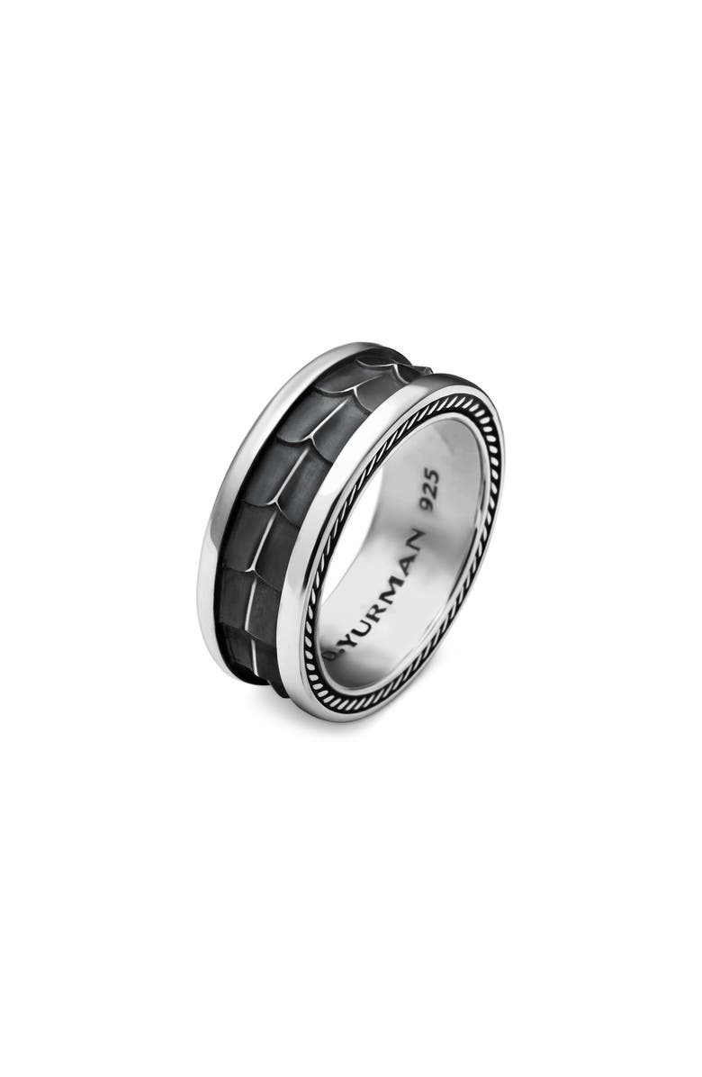 David Yurman Men's Armory Band Ring, Alternate, color,
