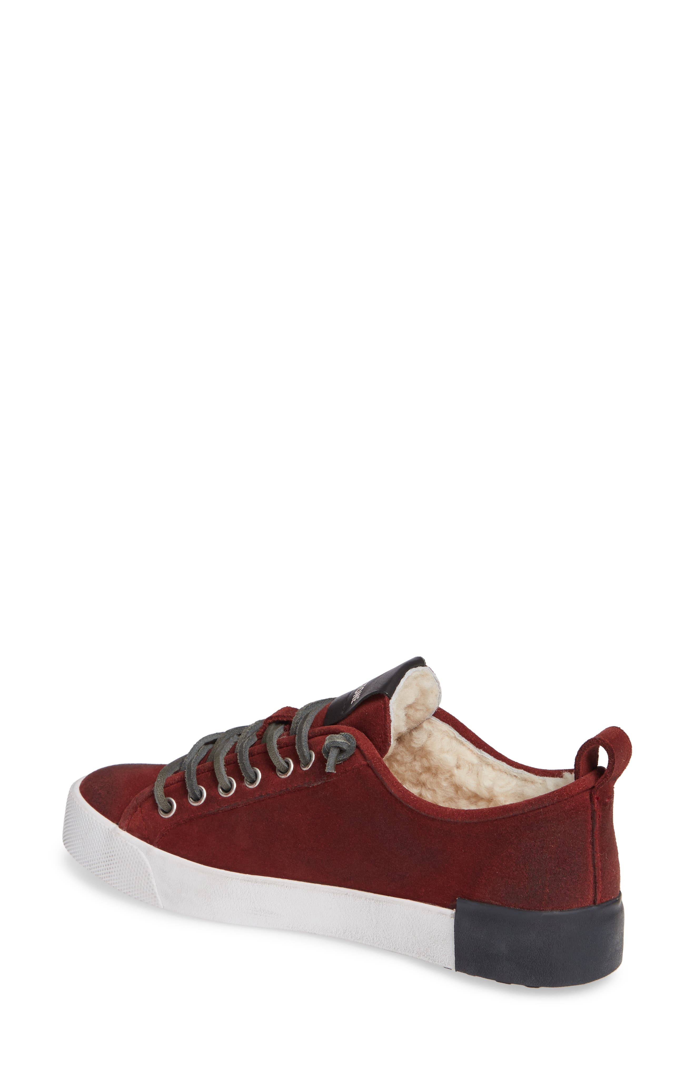 Blackstone QL60 Genuine Shearling Lined Sneaker, Alternate, color, 