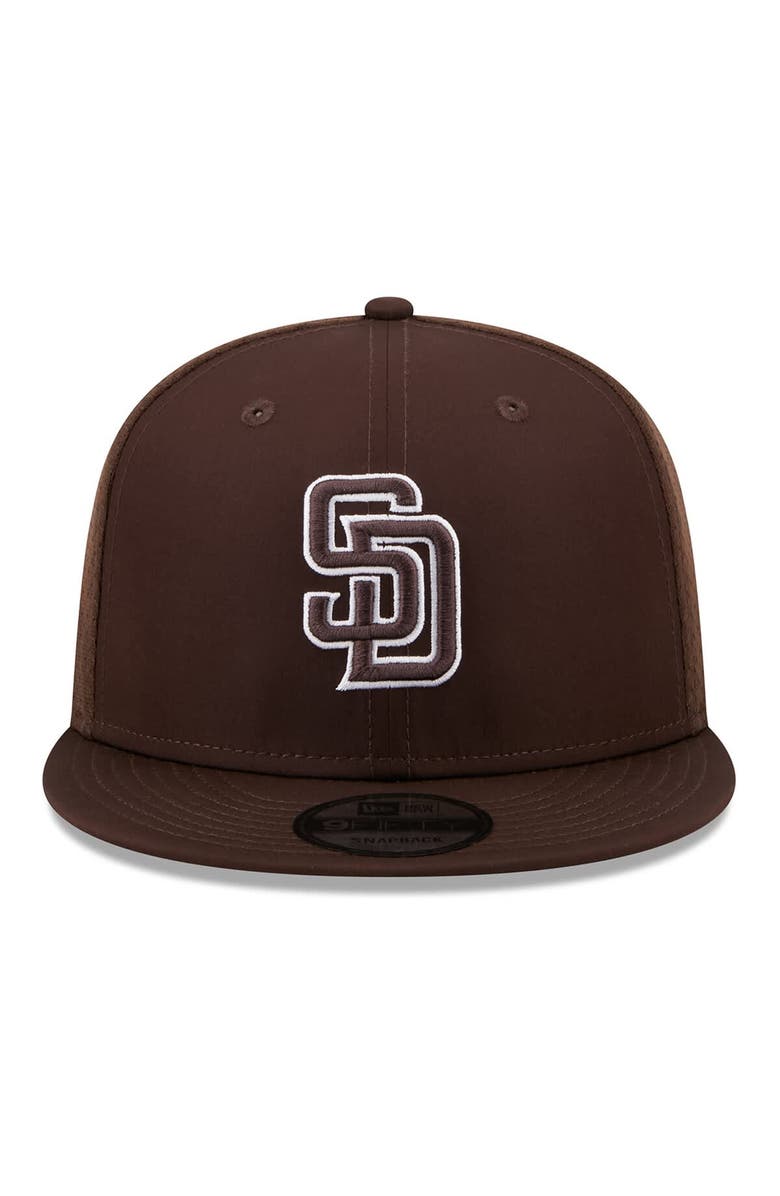 New Era Men's New Era Brown San Diego Padres 2026 Batting Practice 9FIFTY Snapback Hat, Alternate, color, Brown