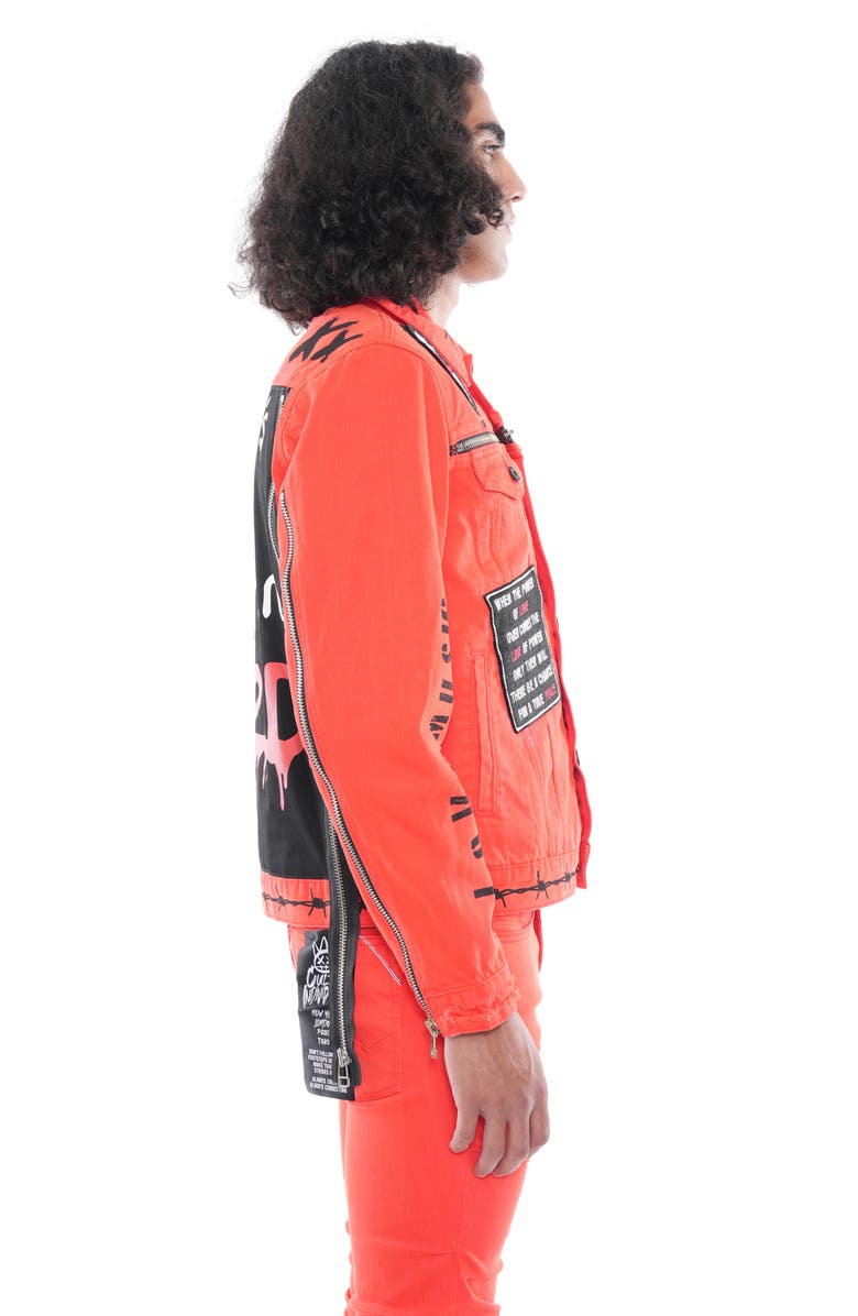 Cult of Individuality Paz Type II Denim Jacket, Alternate, color,