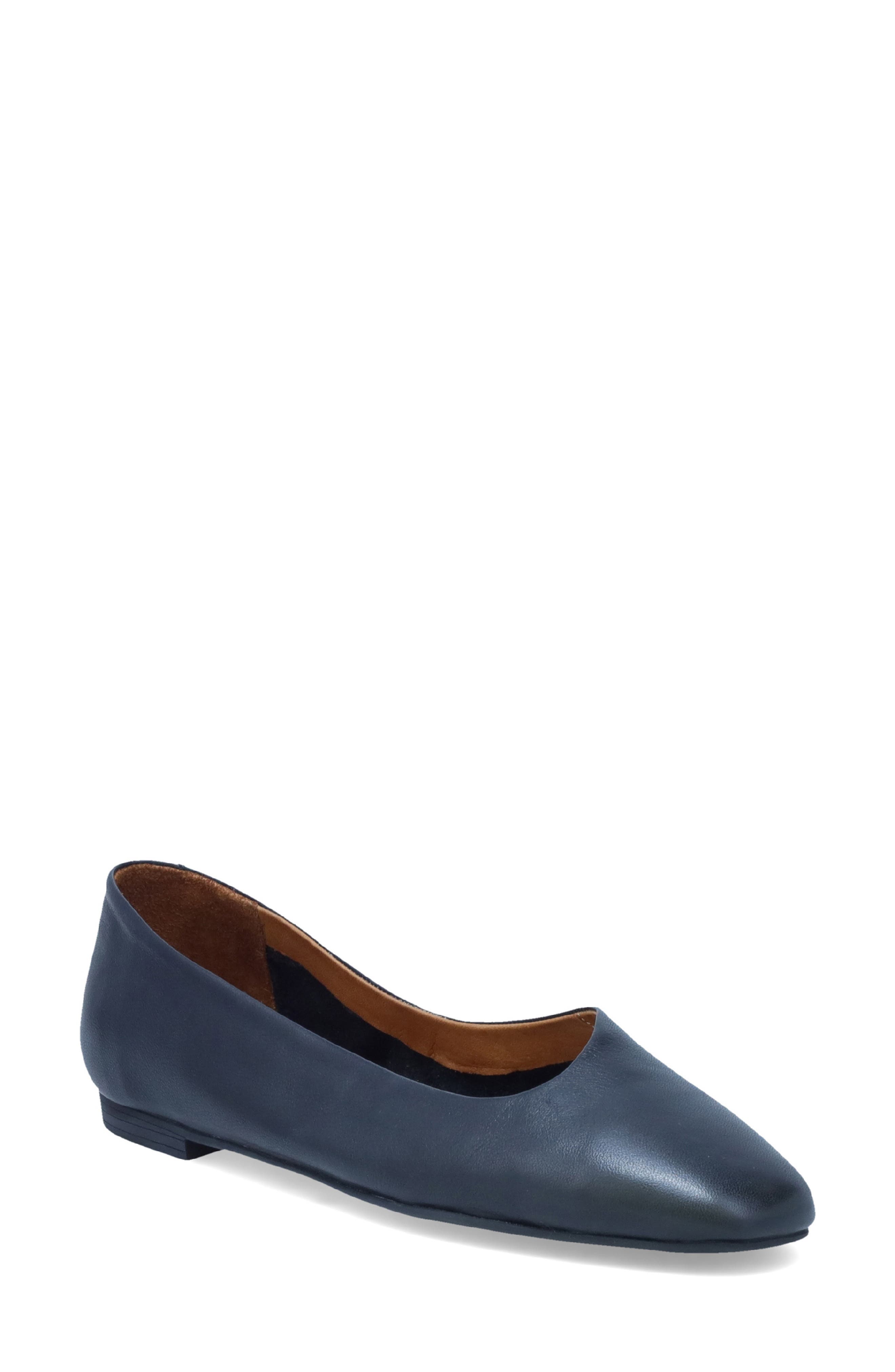 Romie Ballet Flat, Main, color, BLACK