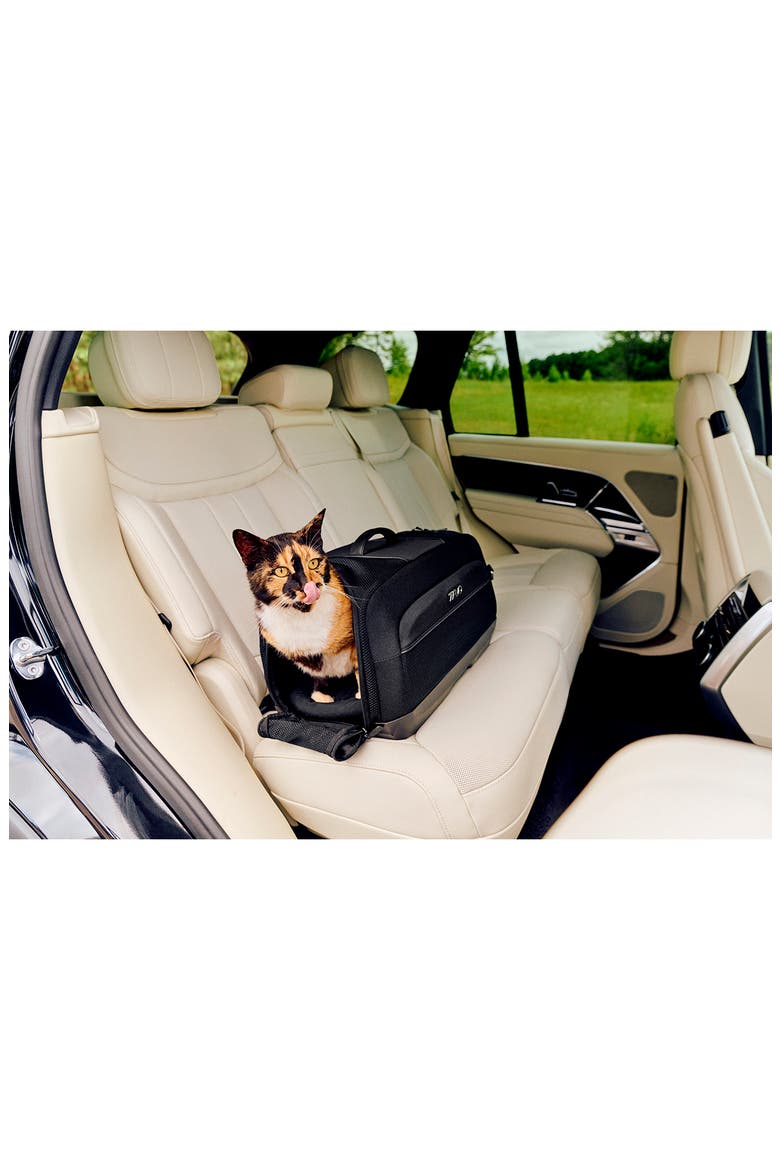 Dupree I Airline Carry-on Pet Car Seat, Alternate, color, BLACK