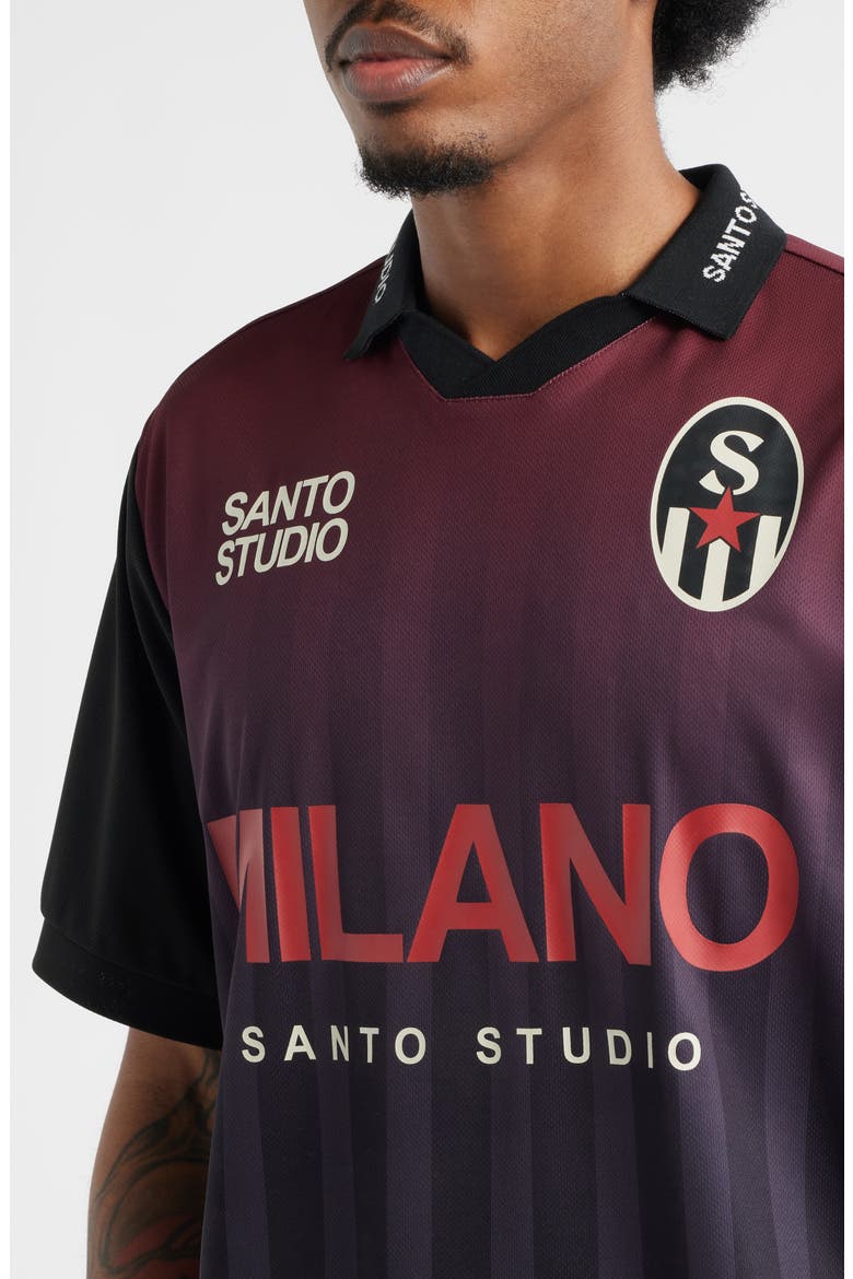Milano Team Jersey, Alternate, color, RED/ BURGUNDY MULTI