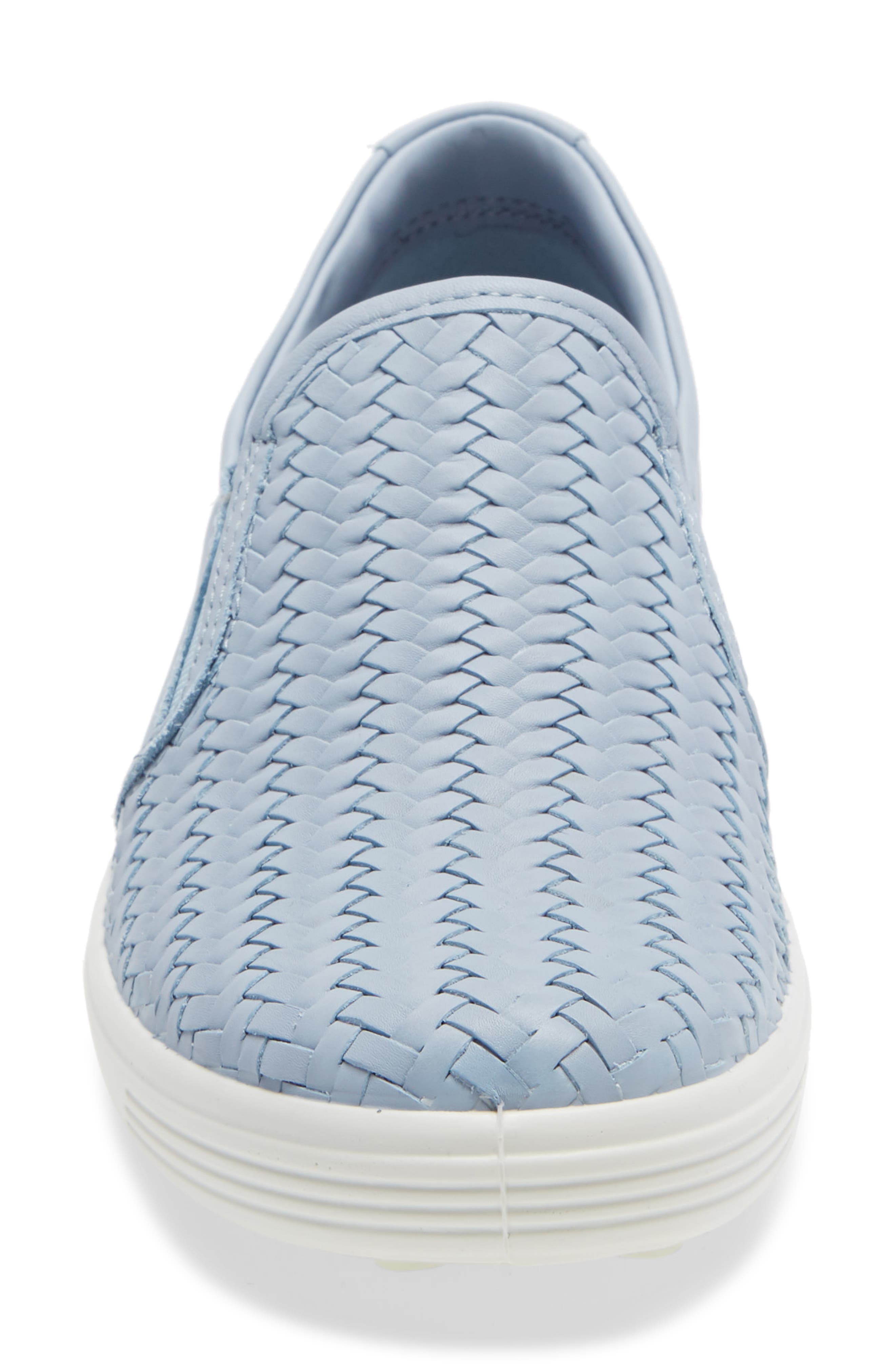 Soft 7 Slip-On Sneaker, Alternate, color, DUSTY BLUE LEATHER