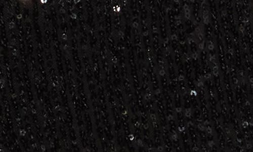 Leith Sequin Hot Shorts In Black