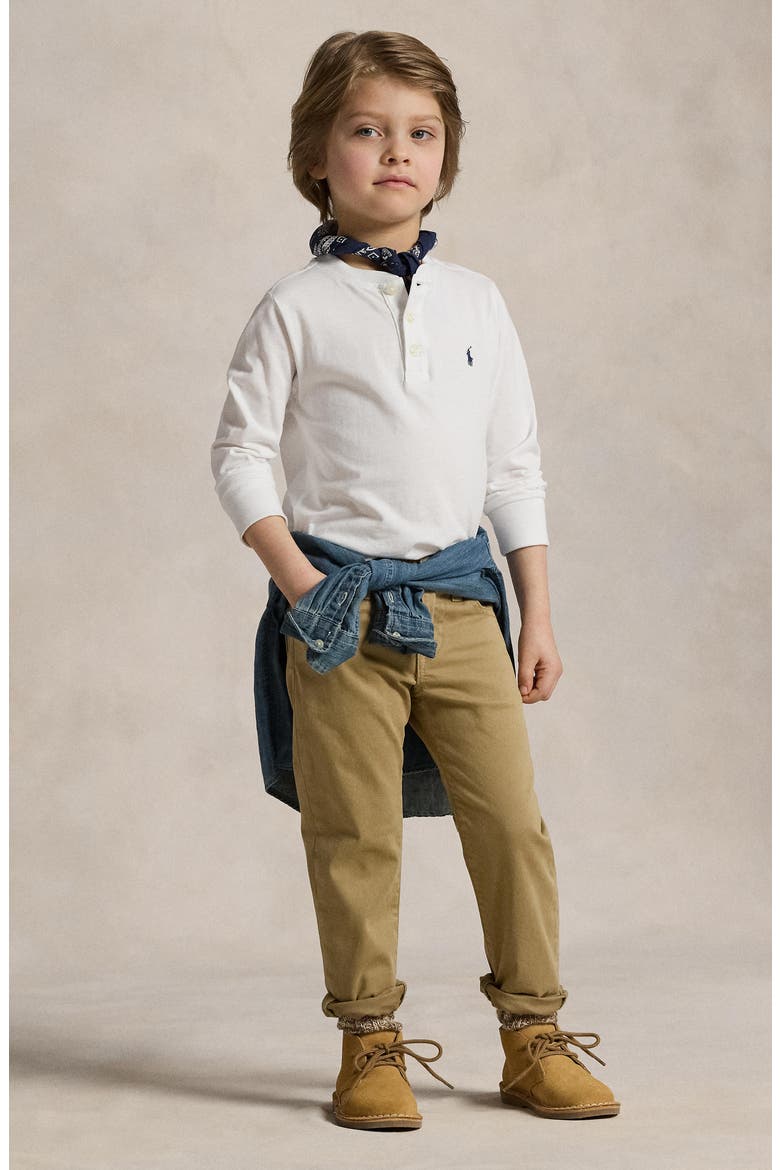 Kids' Sullivan Slim Fit Five Pocket Pants, Alternate, color, KHAKI