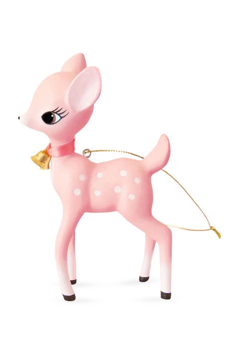 Retro Deer Ornament