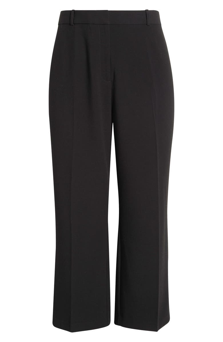 Nordstrom Ankle Straight Leg Pants, Alternate, color, Black
