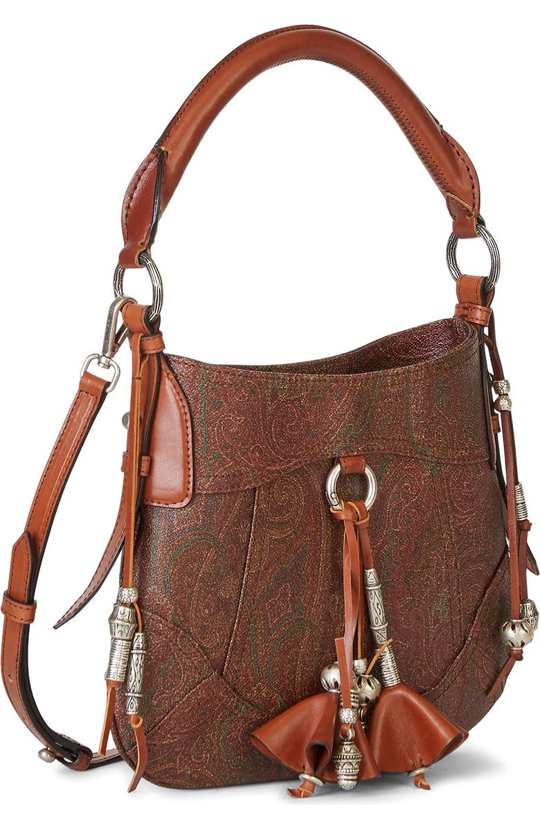 Etro Dreamcatcher Paisley Jacquard Hobo Bag, Alternate, color,