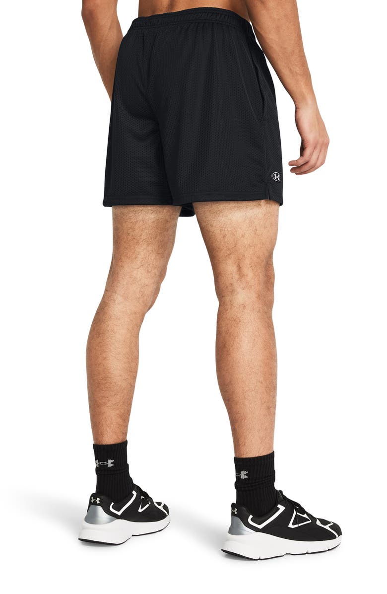 Under Armour Icon Mesh Shorts, Alternate, color, Black