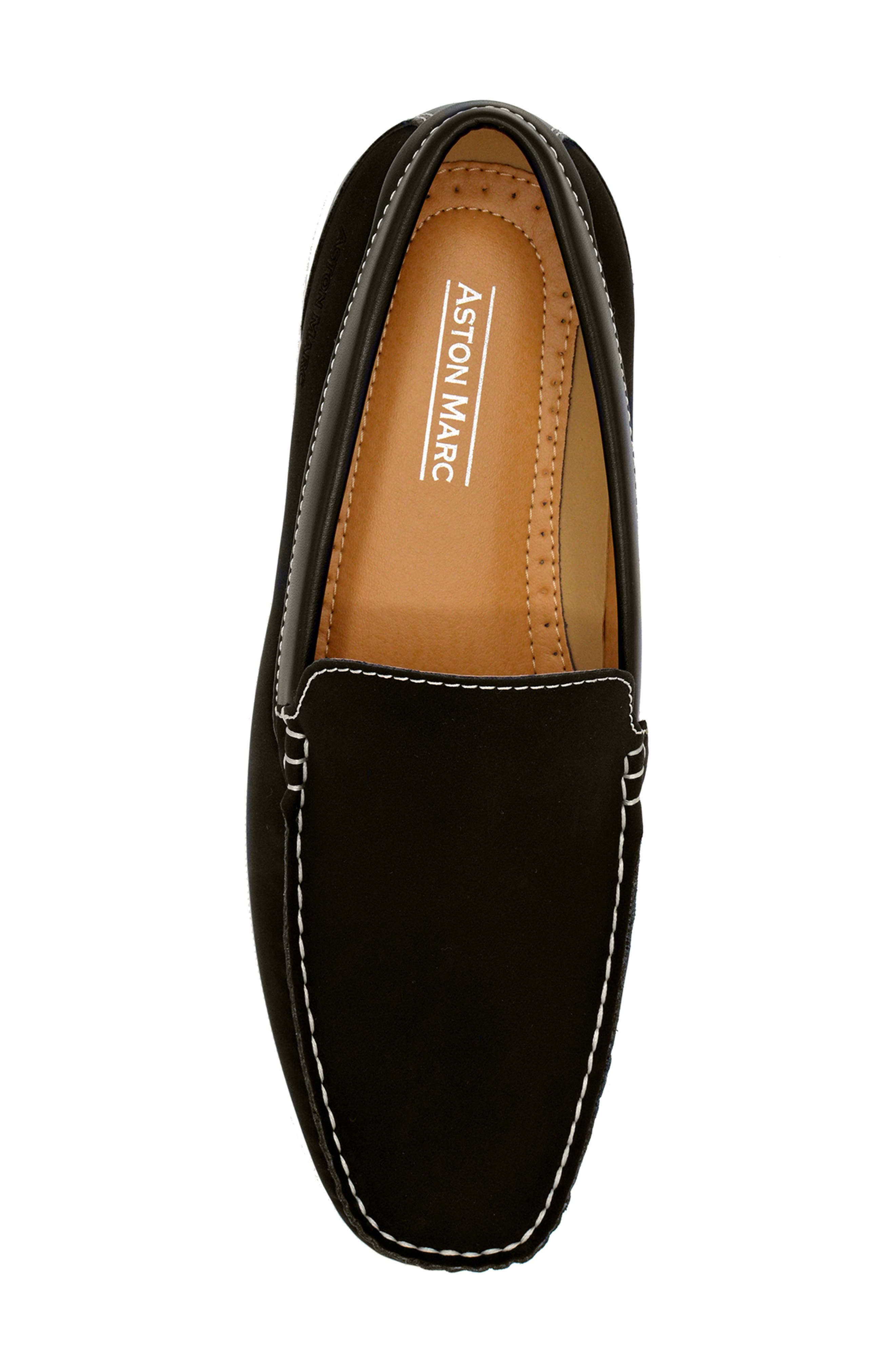 ASTON MARC Crosby Slip-On Loafer, Alternate, color, Black