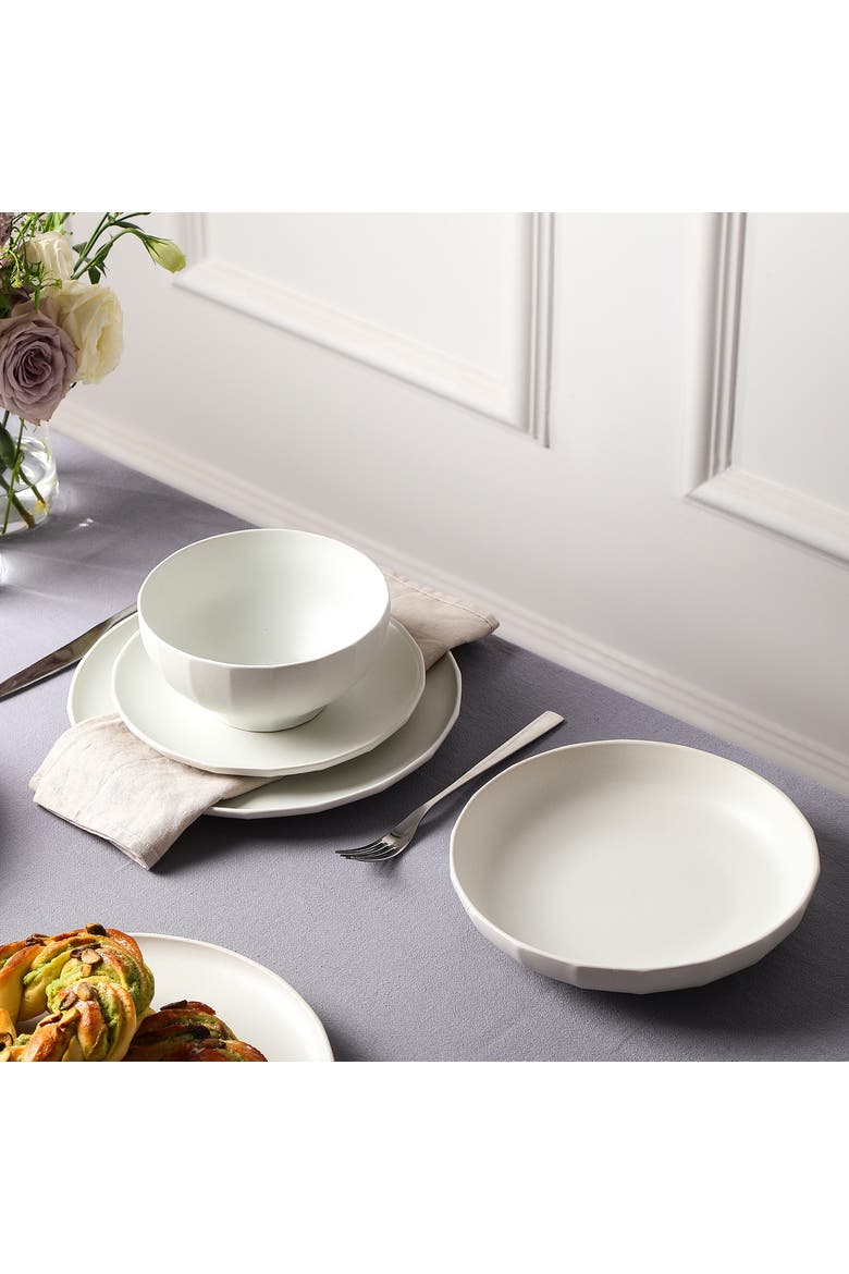 Rio Stoneware 4-Piece Pasta Bowl Set, Alternate, color, Beige