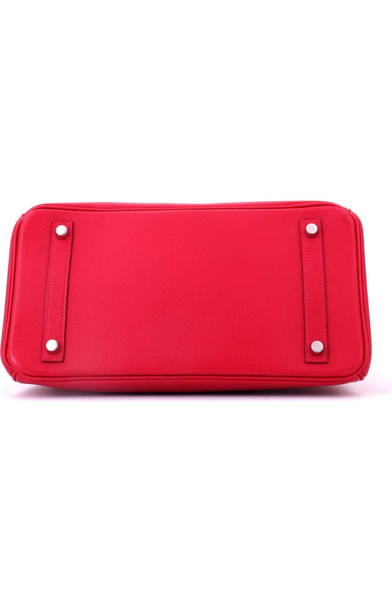 Pre-Owned Hermes Birkin Handbag Red Epsom with Palladium Hardware 30, Alternate, color, Rouge Casaque