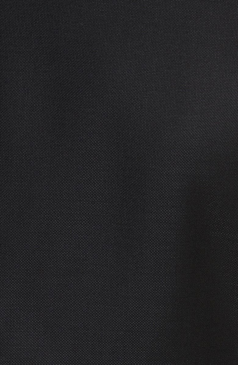 Armani Collezioni G-Line Trim Fit Wool Blazer, Alternate, color, 