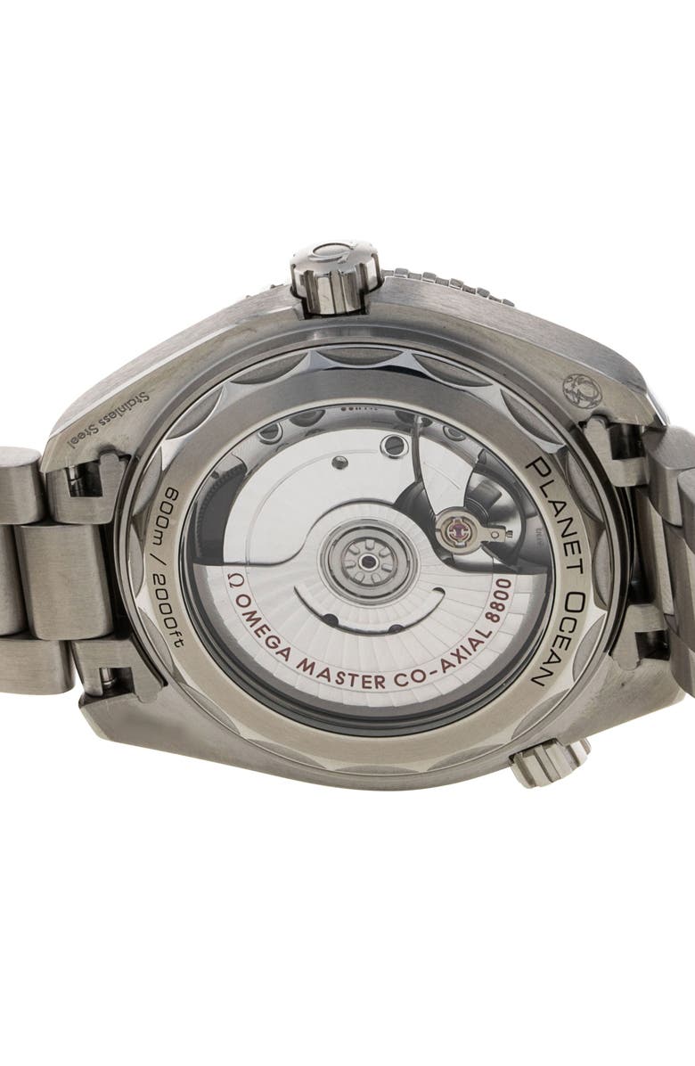 Watchfinder & Co. Omega Preowned 2023 Seamaster Planet Ocean Bracelet Chronometer Watch, 39.5mm, Alternate, color, 