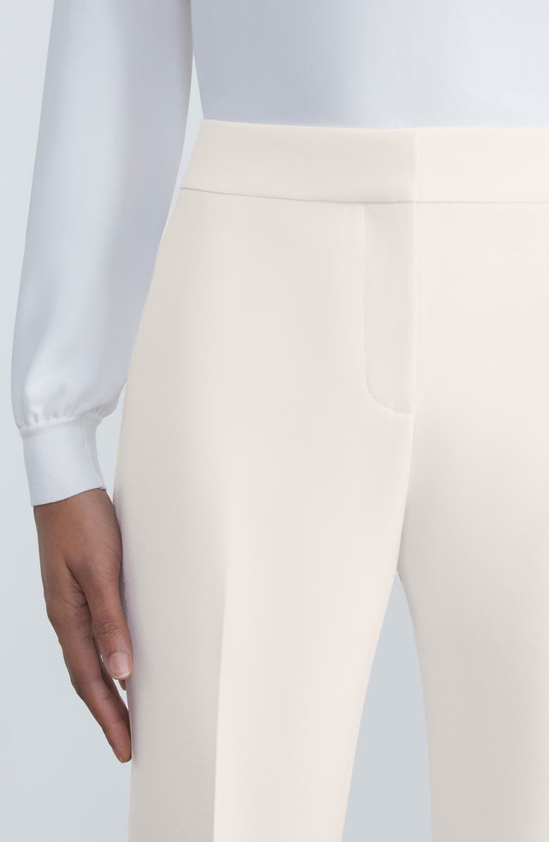 Lafayette 148 New York Barrow Wool & Silk Crepe Pants, Alternate, color,