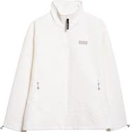 Sandy Liang Ascher Jacquard Quarter Zip Top