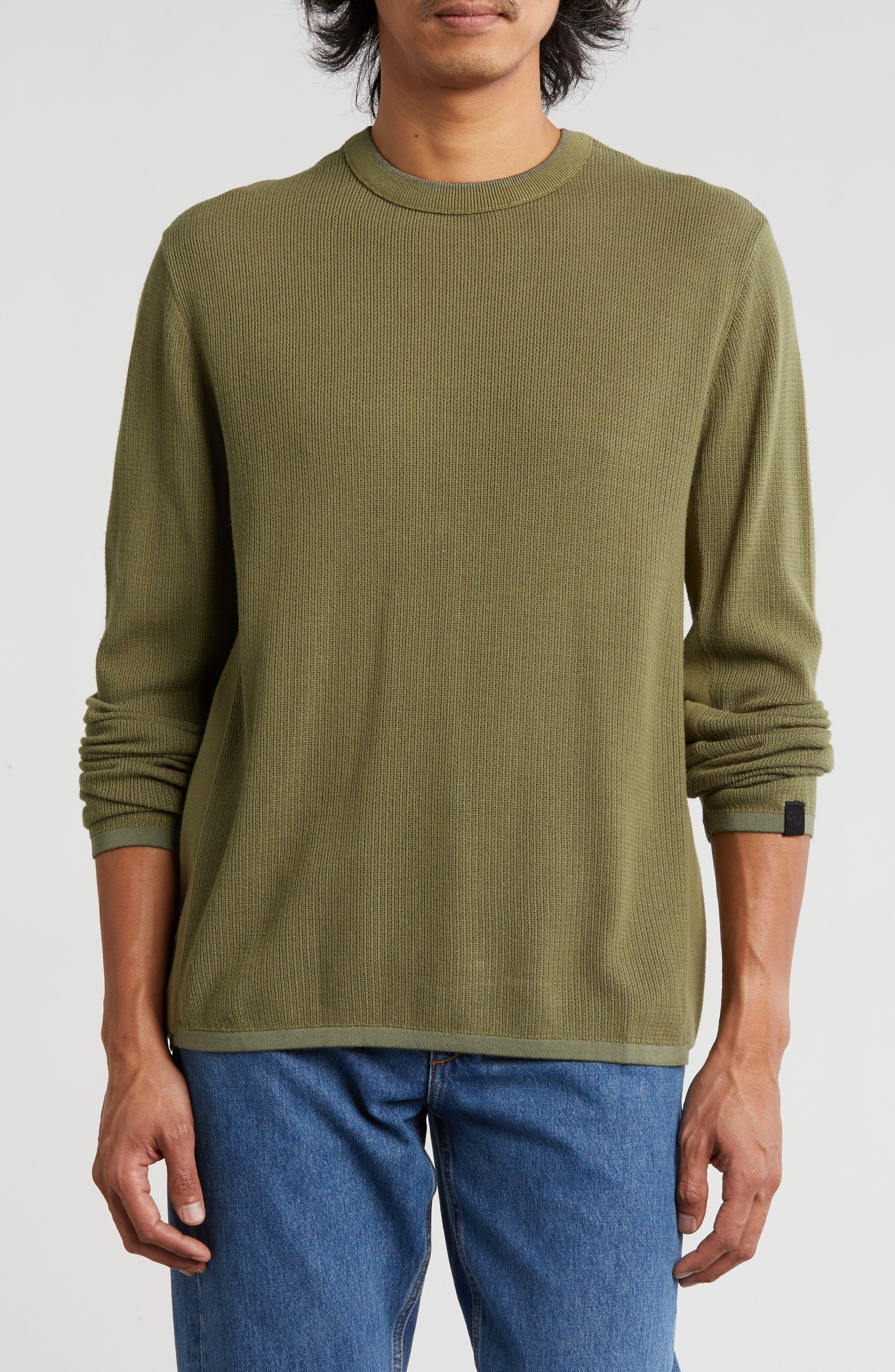 rag & bone Harvey Crewneck Cotton Sweater