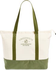 BP. Graphic Canvas Tote