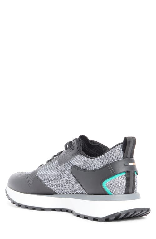 Hugo Boss Boss Jonah Run Black Mesh Sneaker