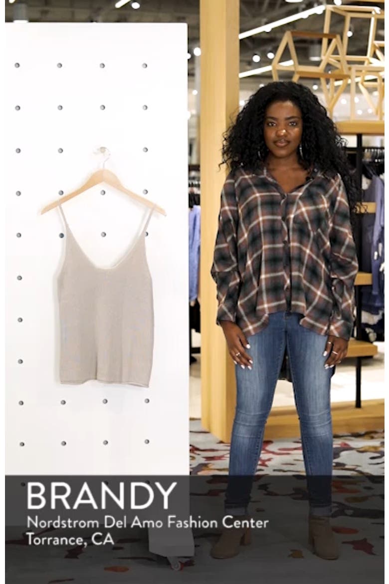 Double Scoop Sweater Tank Top video