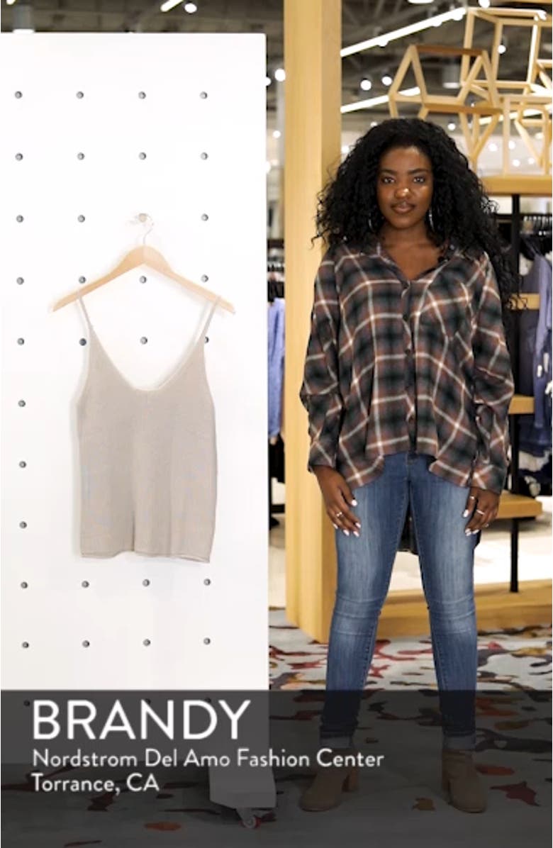 Double Scoop Sweater Tank Top, sales video thumbnail