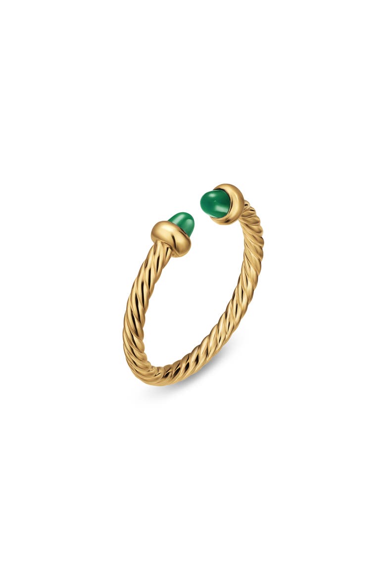 Micro Cablespira® Flex Ring, Alternate, color, EMERALD