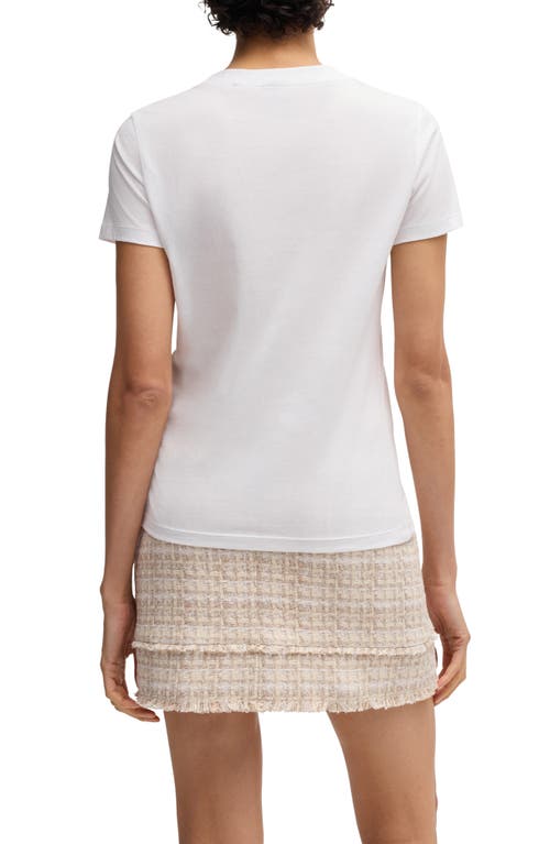 HUGO BOSS BOSS ORANGE ESOGO CREWNECK COTTON T-SHIRT