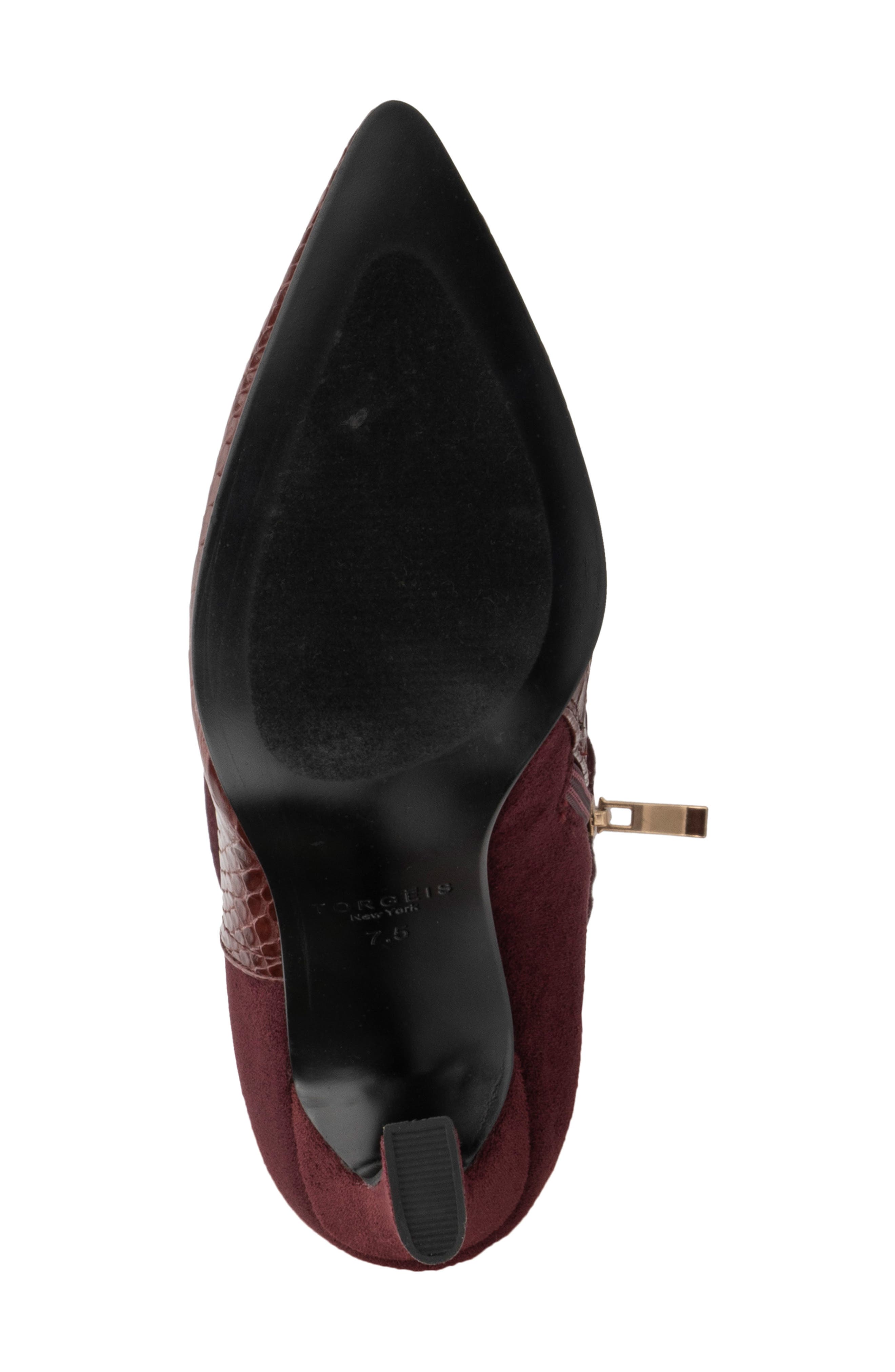 Mia Knee High Boot, Alternate, color, BURGUNDY