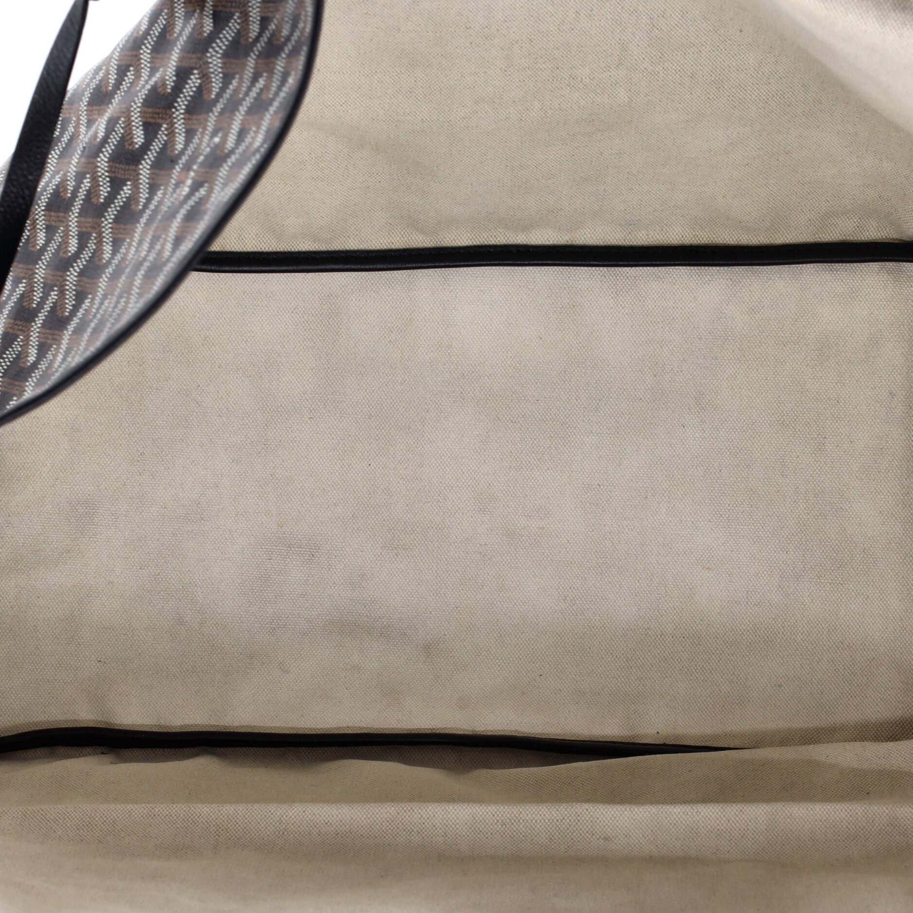 Pre-Owned Goyard Saint Louis Tote Coated Canvas GM, Alternate, color, Black