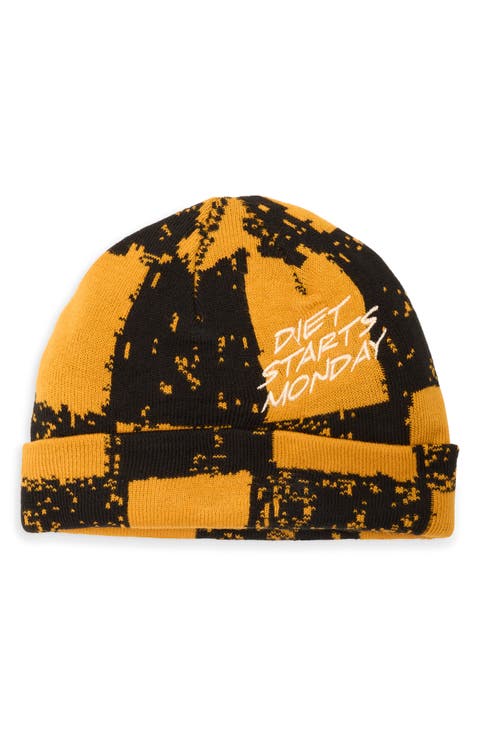 Checkered Beanie