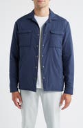 johnnie-O Denzel Featherweight Nylon Snap-Up Shirt Jacket