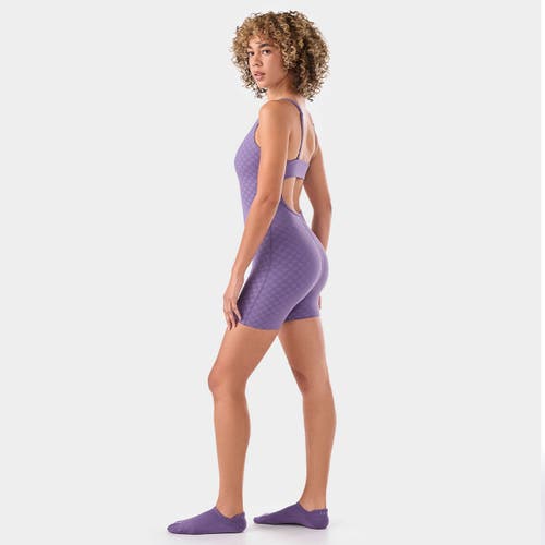 Tavi Short Bodysuit In Purple