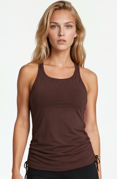 Maya Tankini Swim Top With Removable Cups