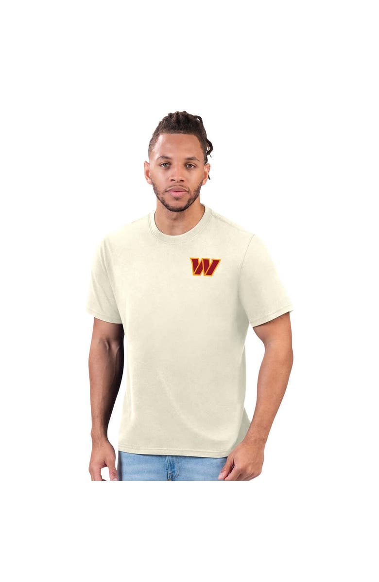 Margaritaville Men's Margaritaville Cream Washington Commanders Time Flies T-Shirt, Alternate, color, 