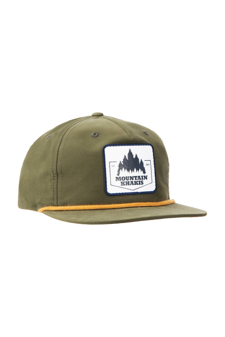 Tree Line Snap Back Hat, Alternate, color, Black