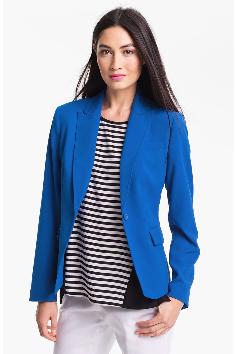 One Button Jacket, Main, color, ULTRAMARINE