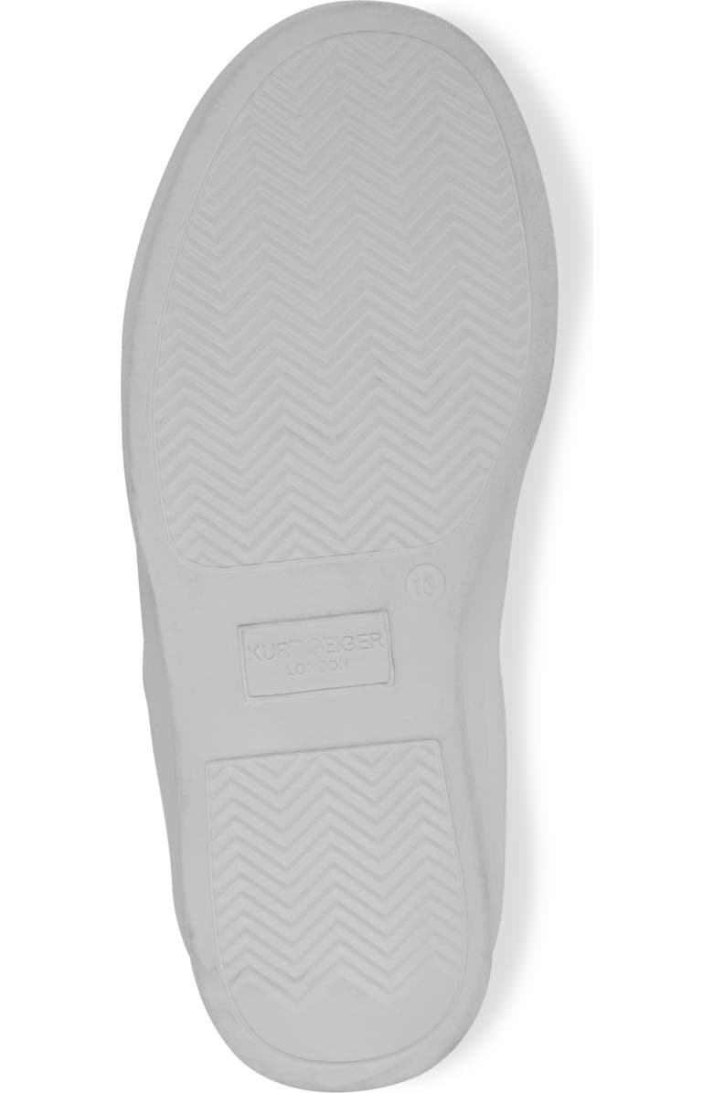 Kurt Geiger London Kids' Mini Southbank Sneaker, Alternate, color, White Multi