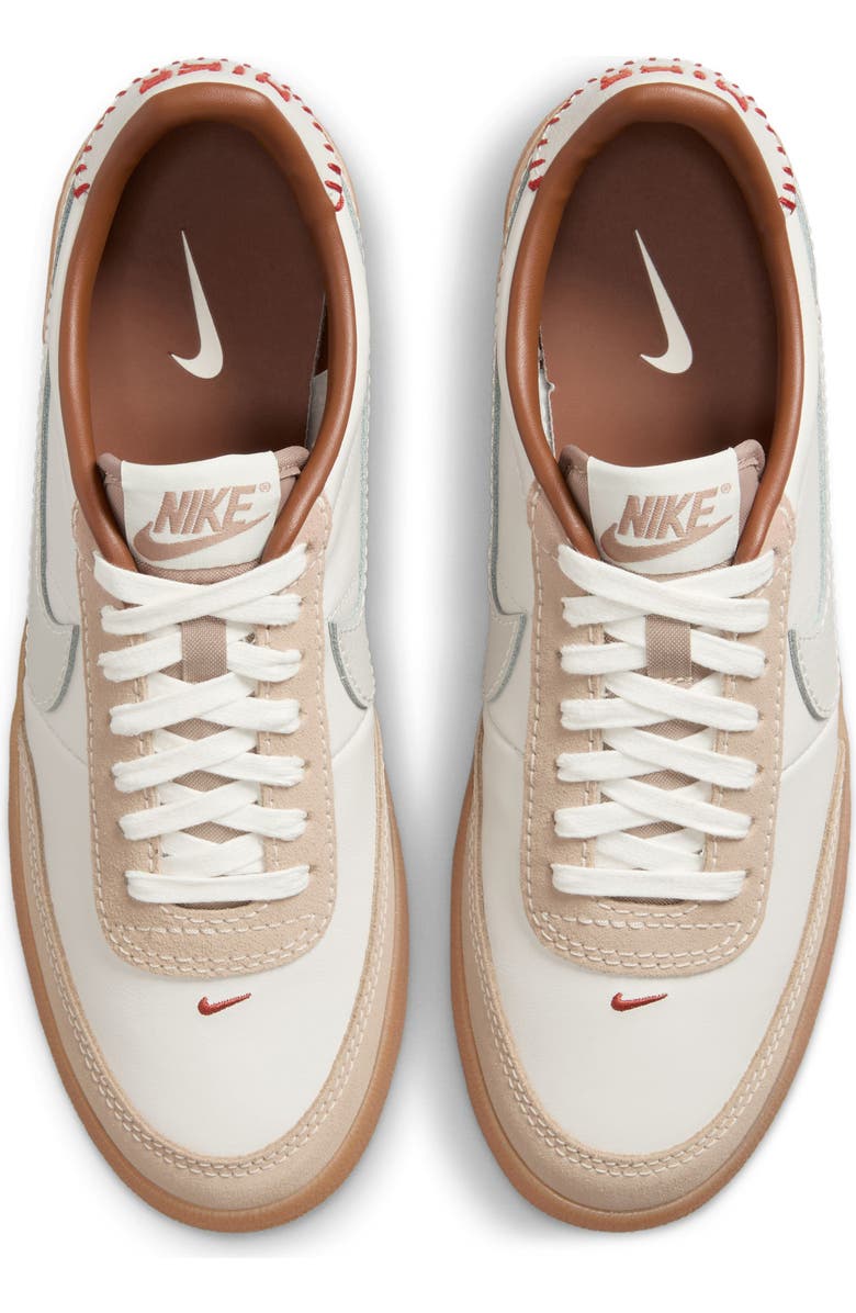 Nike Killshot 2 Leather Sneaker, Alternate, color, Phantom/ Light Bone/ Yellow