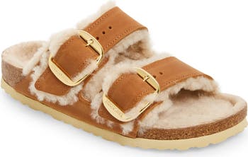 {New} Birkenstock Arizona Shearling fashion Sandal 30 N