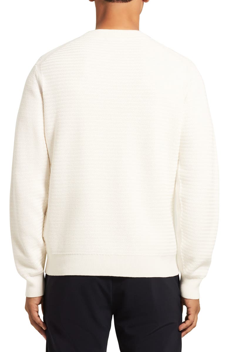 Theory Riland Organic Cotton Crewneck Sweater, Alternate, color, 