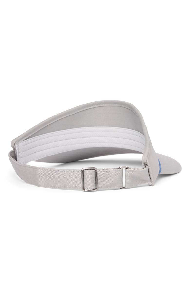 TravisMathew Weekend Agenda Visor, Alternate, color, Heather Grey